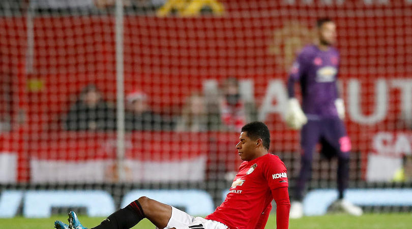 Rashford determined to return from back injury stronger than ever