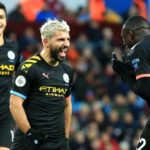 Aguero shines as Man City hit six past Villa