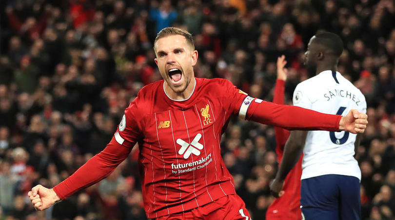 Robertson praises 'different class' Henderson for driving Liverpool on