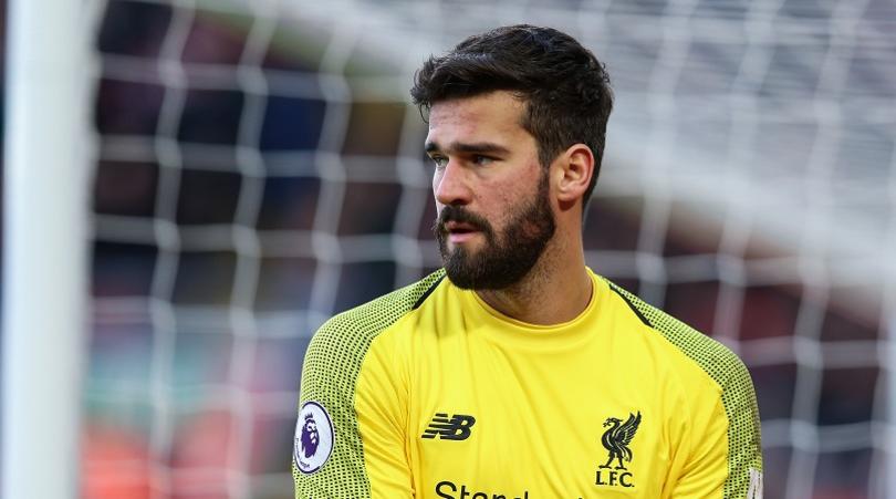 Alisson Becker of Liverpool