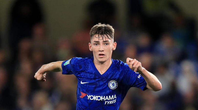 Chelsea's Billy Gilmour during the Carabao Cup, Third Round match at Stamford Bridge, London.