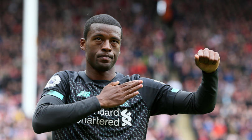 Wijnaldum reveals his toughest opponent