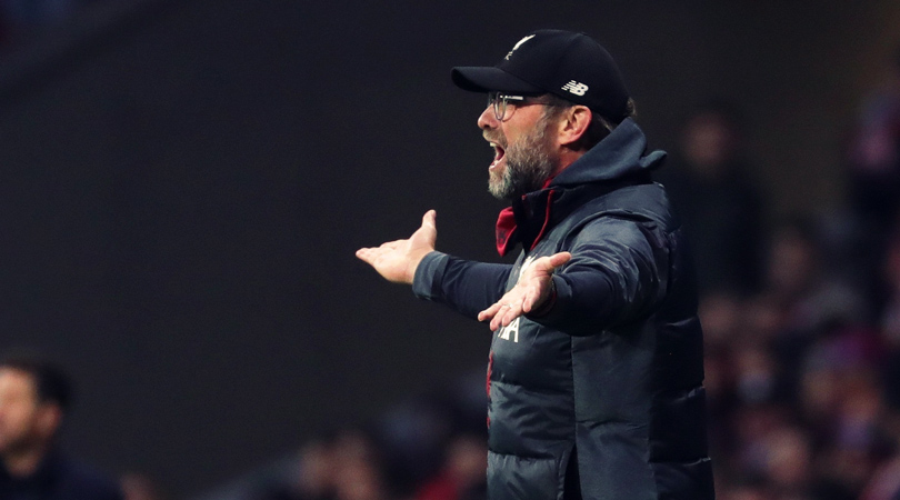 Klopp: Liverpool not winning Premier League title would be unfair