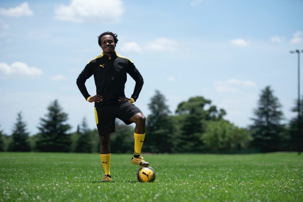 Q&A with Percy Tau