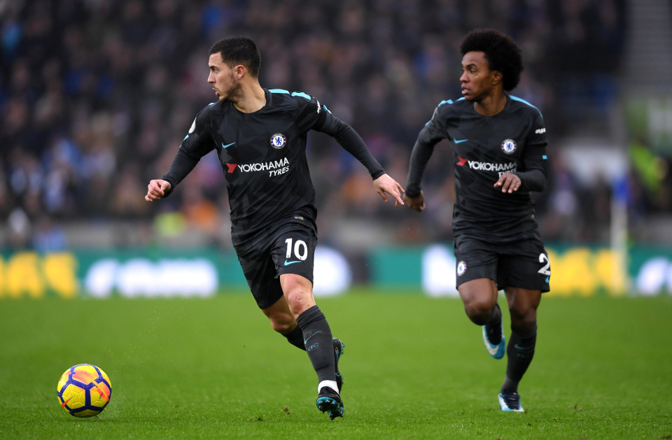 Hazard, Willian were bored under Sarri - Zola