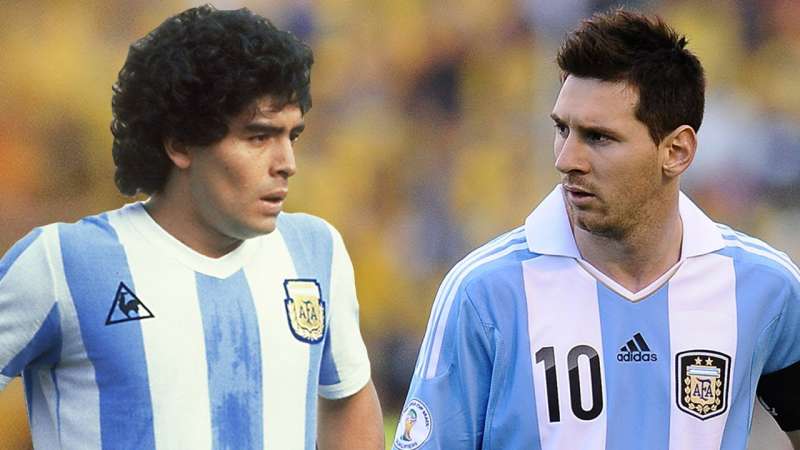 ‘Messi is top but Maradona is another world’