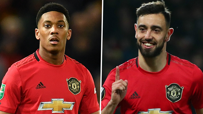 Martial, Fernandes have hit it off! - Solskjaer