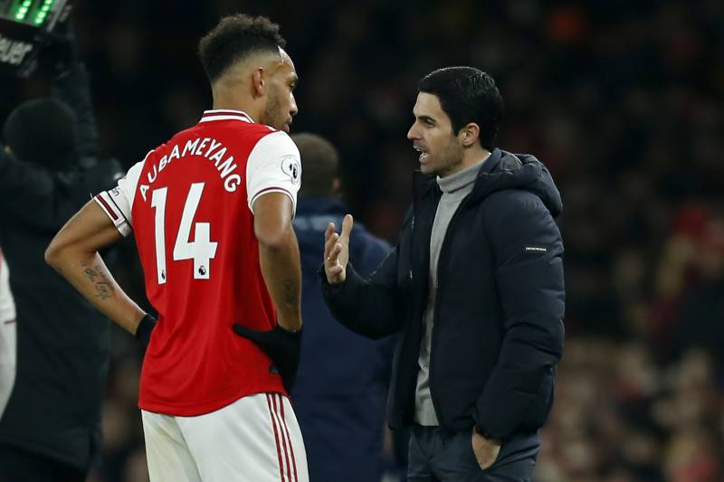 Arteta hopeful over Aubameyang's new Arsenal contract