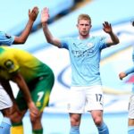 Man City thrash Norwich on final day