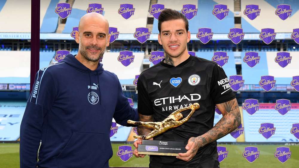 Ederson claims Premier League Golden Glove