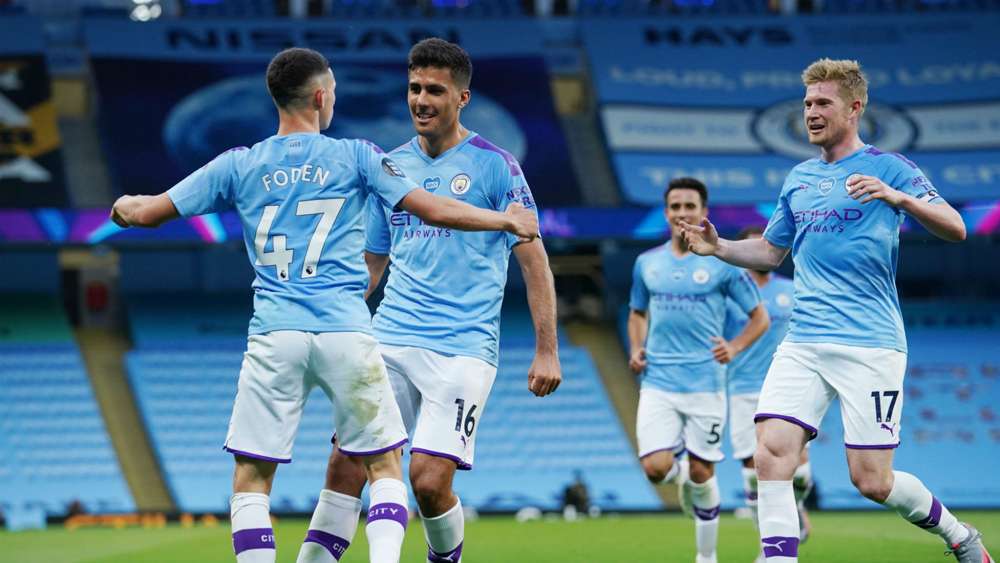 Ruthless Man City put four past champions Liverpool