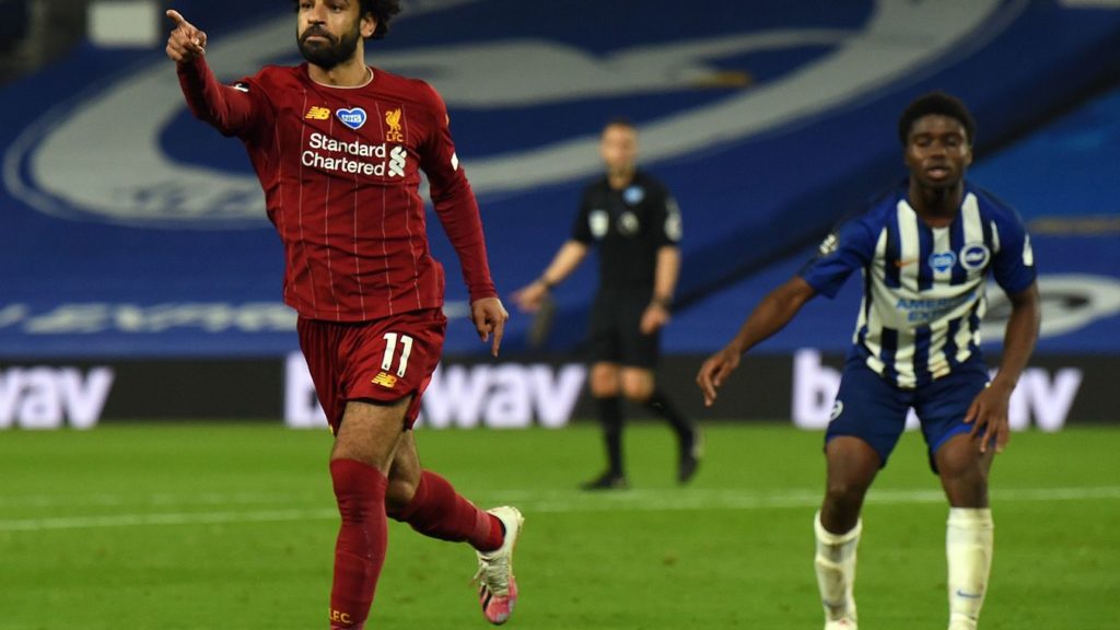 Salah double helps champions end away drought