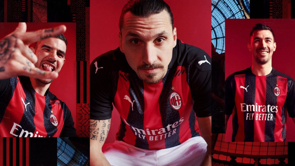 PUMA unveils new AC Milan home kit