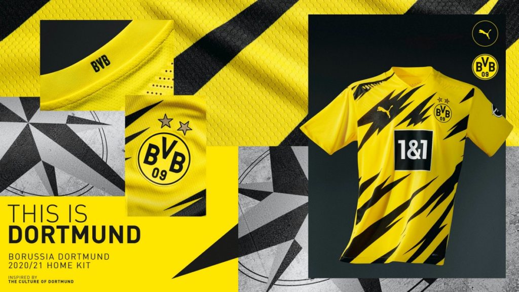 PUMA unveils Dortmund home kit for the 2020-21 season