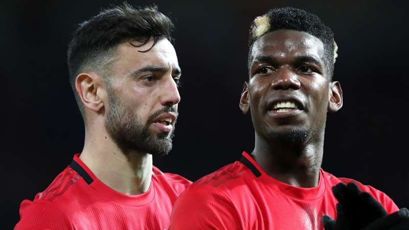 Fernandes and Pogba