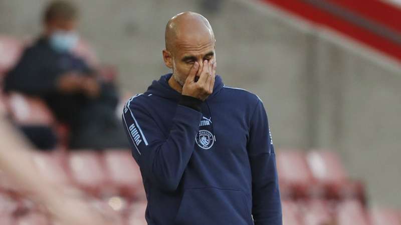 The fact is we are in trouble - Pep bemoans Man City injury list