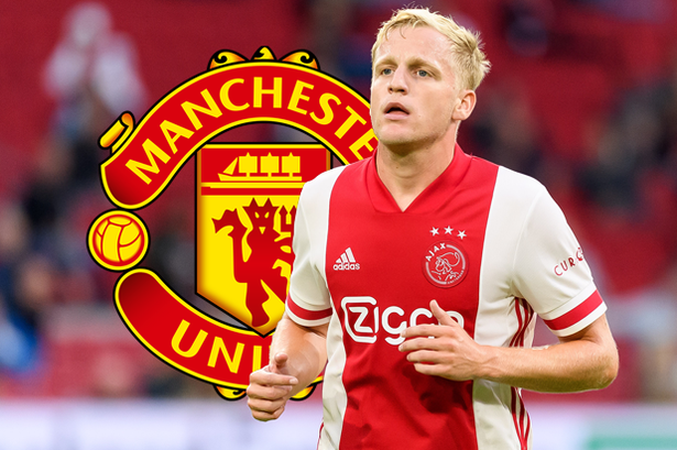 Man Utd agree £40m fee to sign Van de Beek from Ajax