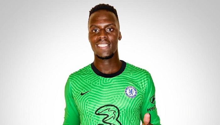 New Chelsea goalkeeper Edouard Mendy