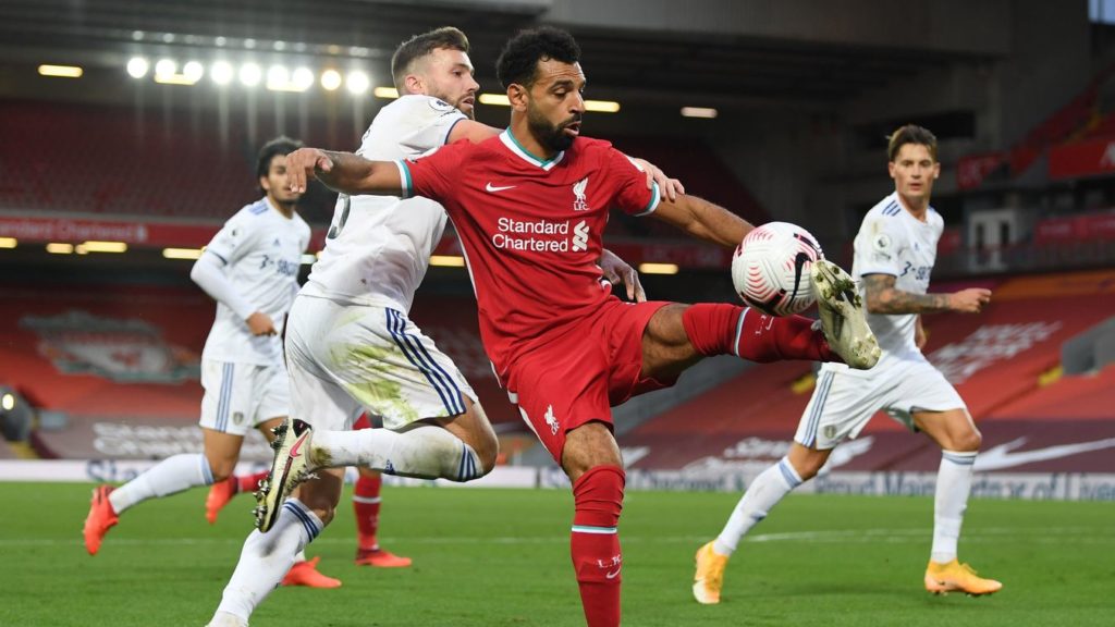 Salah hat-trick edges out Leeds in seven-goal thriller