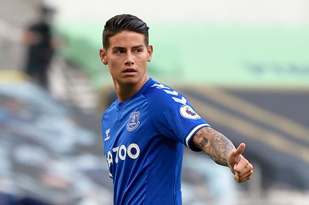 James makes instant impact with historic Everton debut