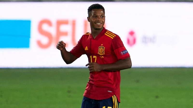 Fati aiming to convince Barcelona coach Koeman for opportunity after Spain heroics