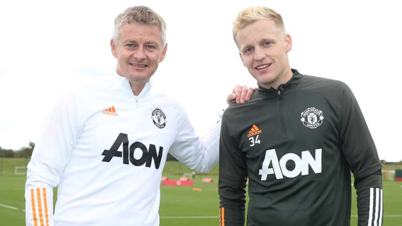 'Van de Beek headbutted my centre back!' - Solskjaer on brave new signing