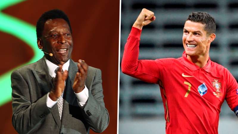 Pele congratulates Ronaldo after Portugal star scores 100th international goal