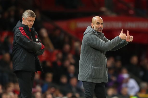 Pep Guardiola credits his players after impressive show at Old Trafford