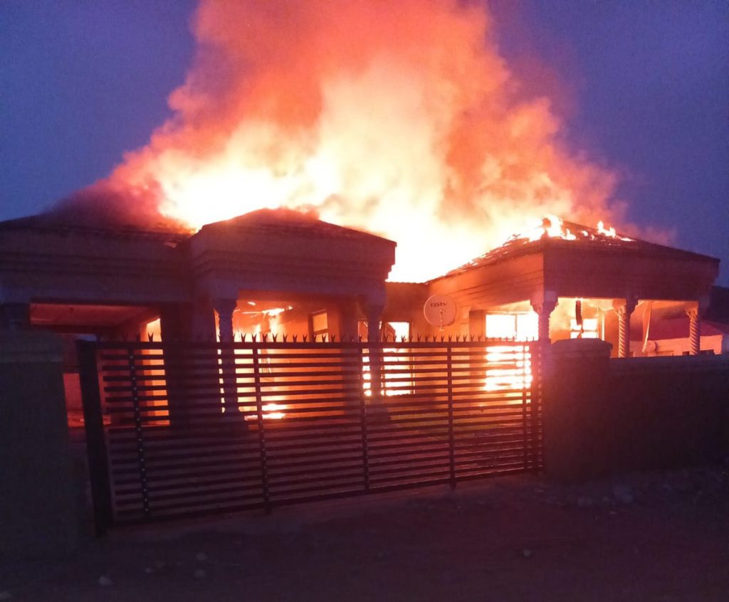 Ramagalela devastaed as house burns down