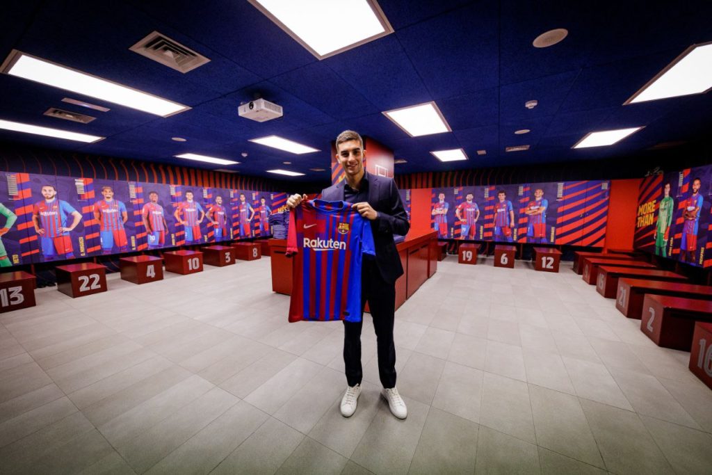 Ferran Torres signs for Barcelona from Manchester City