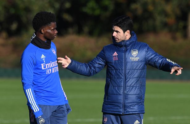 Mikel Arteta hails Bukayo Saka’s reaction to difficult summer