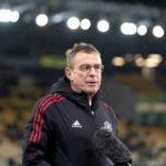 Manchester United coach Ralf Rangnick