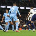 Harry Kane of Tottenham Hotspur vs Manchester City