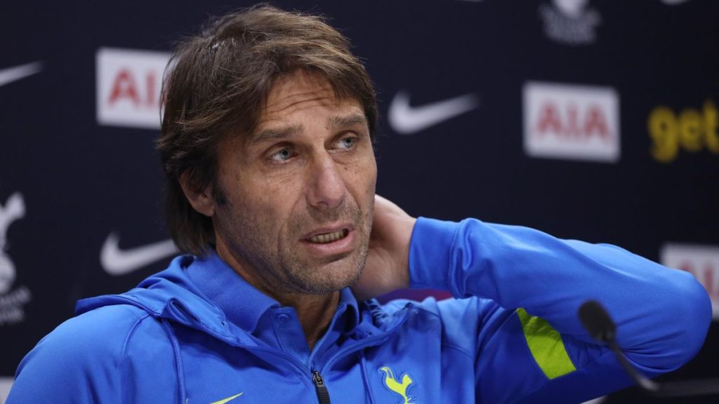 Antonio Conte appears to question his Tottenham future