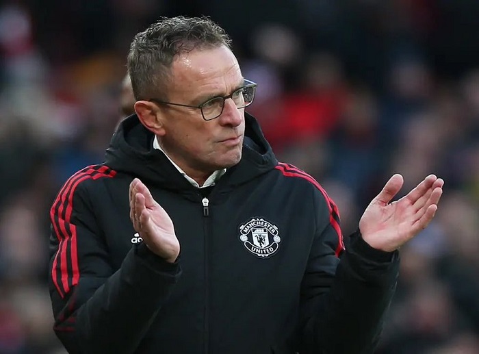 Manchester United coach Ralf Rangnick