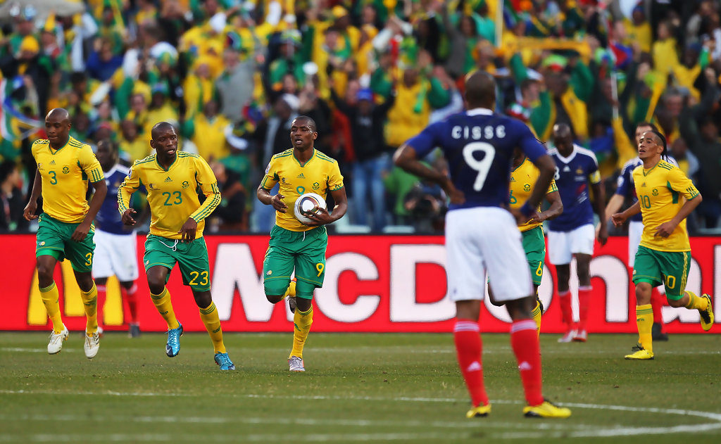 Throwback: Bafana defeated France at 2010 Fifa World Cup