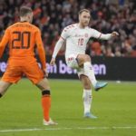 Highlights: Christian Eriksen scores on return for Denmark