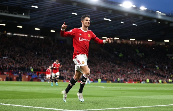 Cristiano Ronaldo of Manchester United