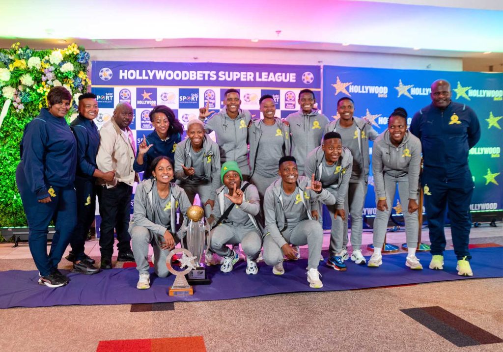 Sundowns Ladies dominates Hollywoodbets Super League Awards