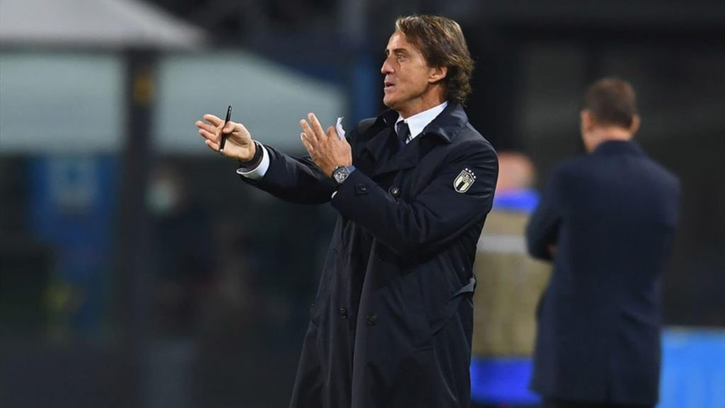 Mancini gunning for World Cup glory with Italy's qualification in the balance