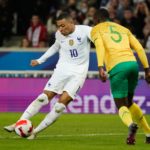 Mbappe stars as France put five past Bafana