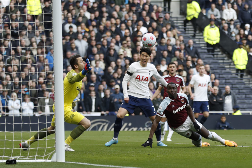 Son shines as Spurs sink West Ham to bolster top-four bid