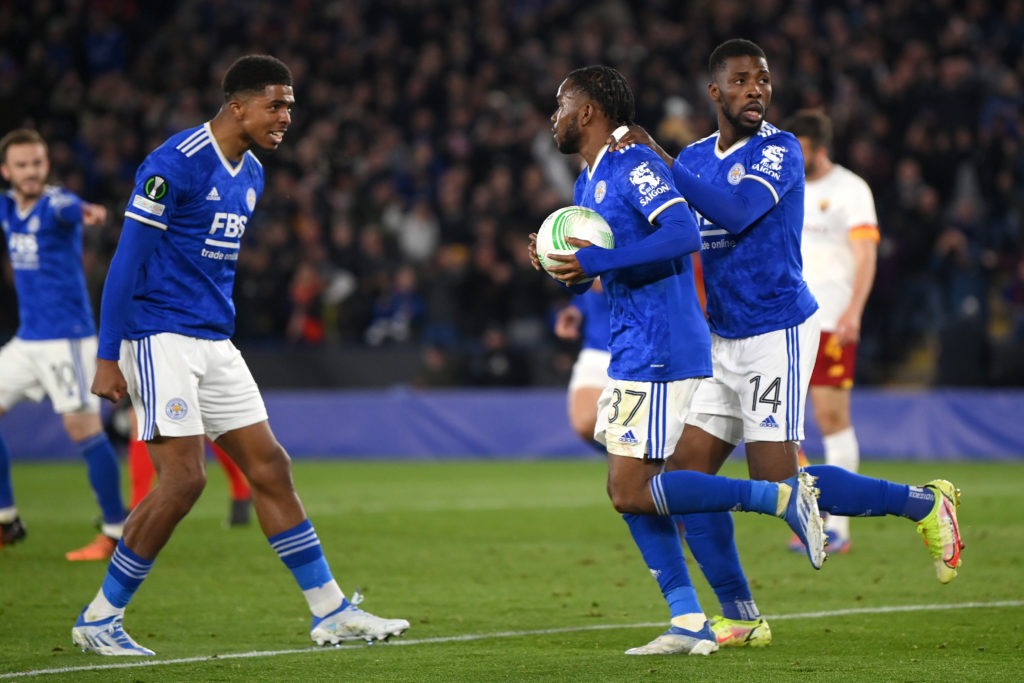 Leicester hold Roma as Feyenoord edge Marseille in Conference League semis