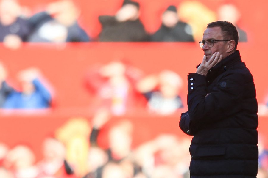 Man United's interim manager Ralf Rangnick