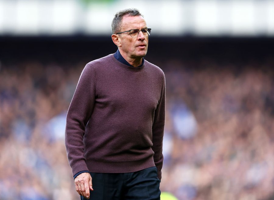 Man United's interim manager Ralf Rangnick