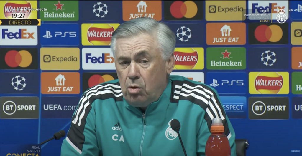 Ancelotti: Madrid will never play with under 72 hours rest again