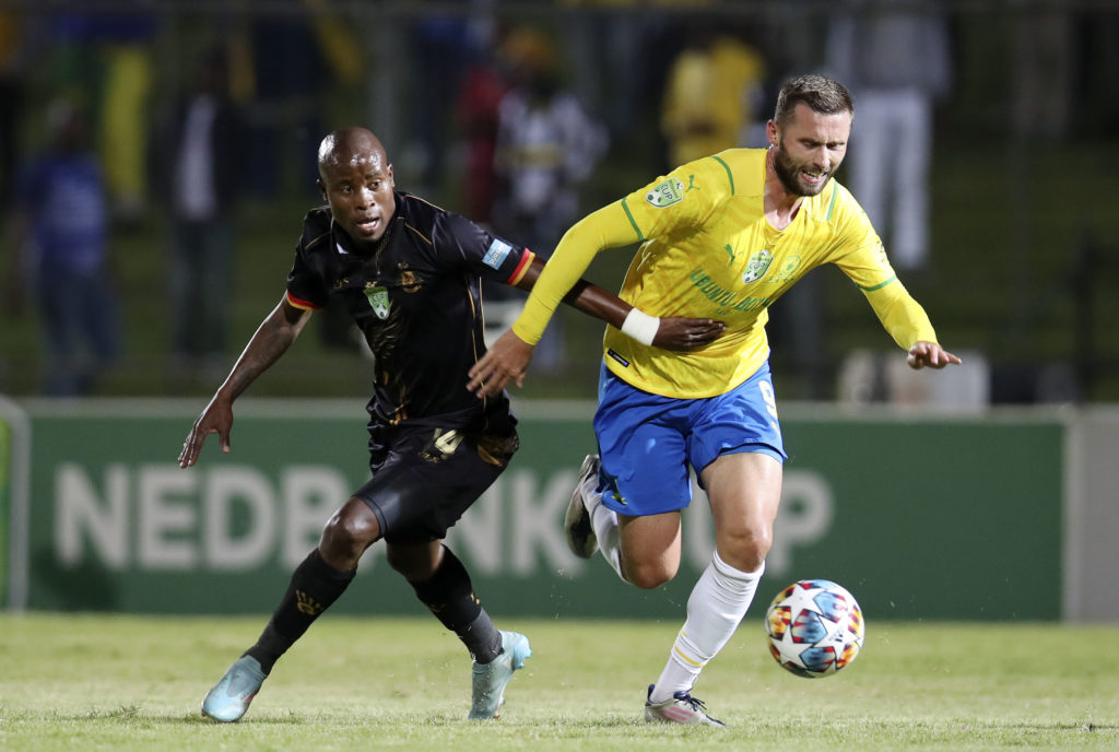 Highlights: Sundowns edge Royal AM to reach Nedbank Cup final