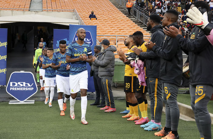 Watch: Chiefs form guard of honour for Sundowns