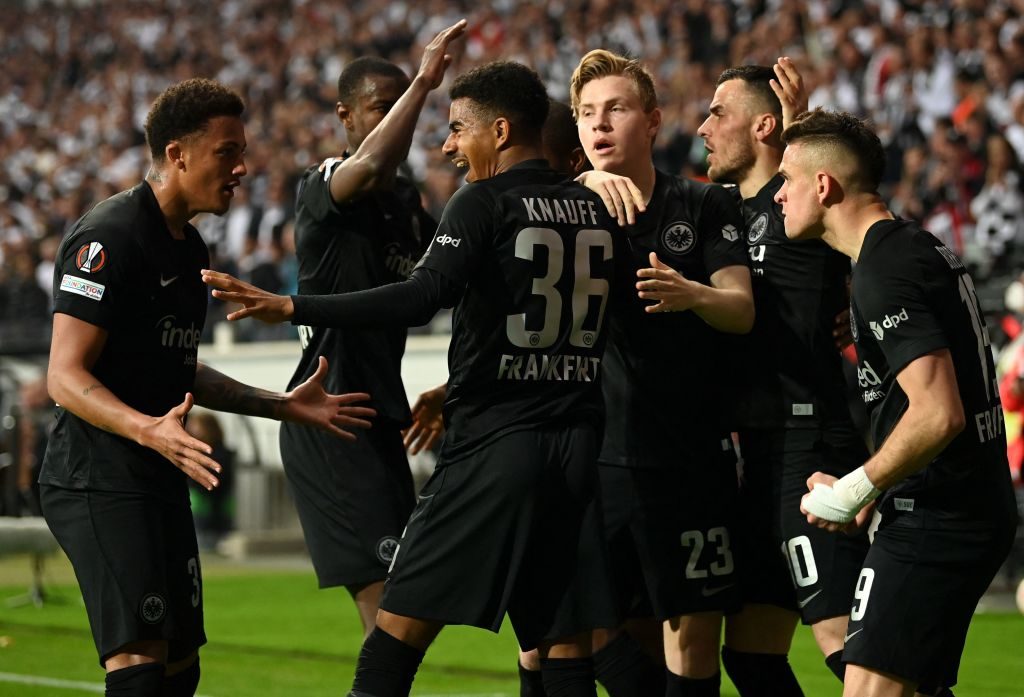 West Ham see red as Frankfurt reach UEL final