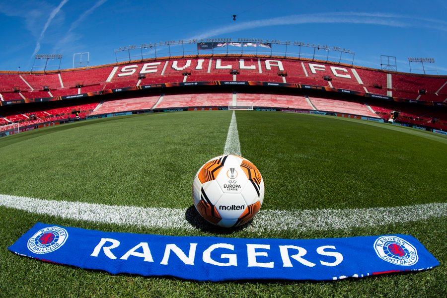 Rangers Europa League final Sevilla, Source: @Rangers Twitter